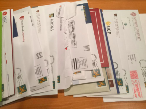 High School Senior Collects Record Number of College Letters