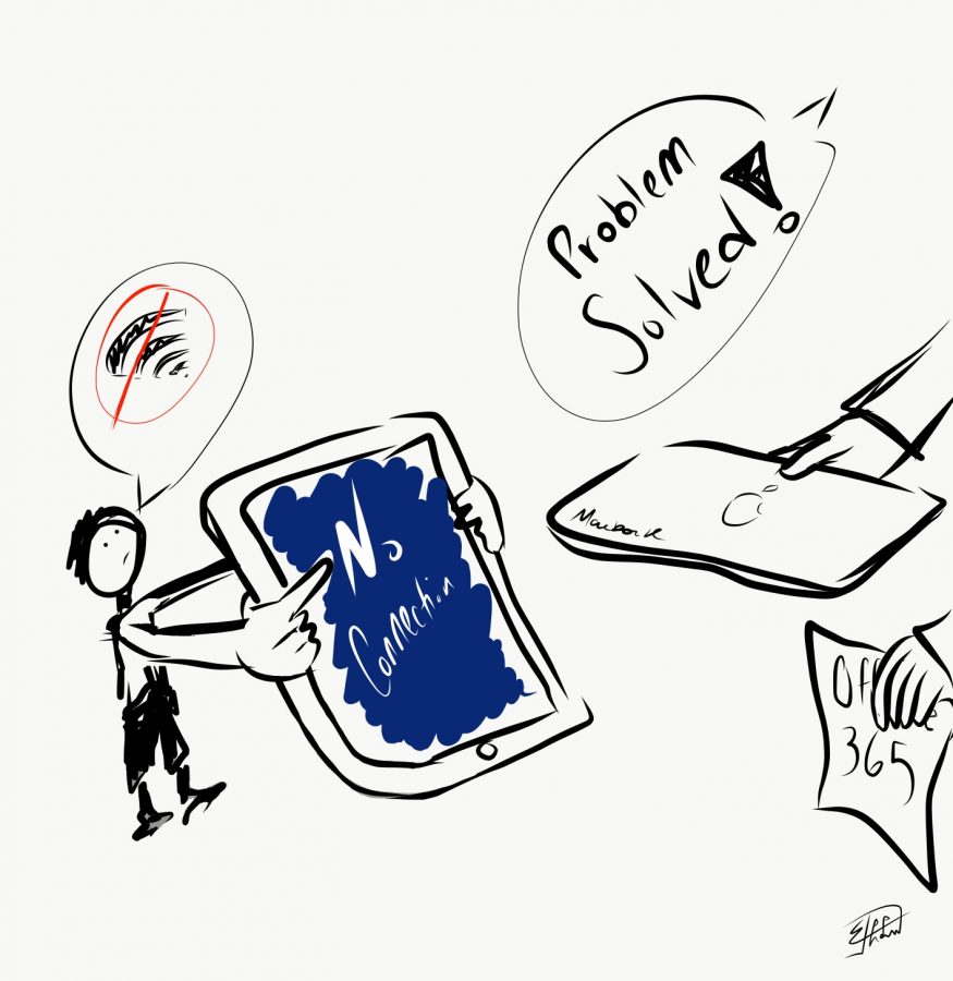 Political Cartoon: Radnor's Wifi Fix