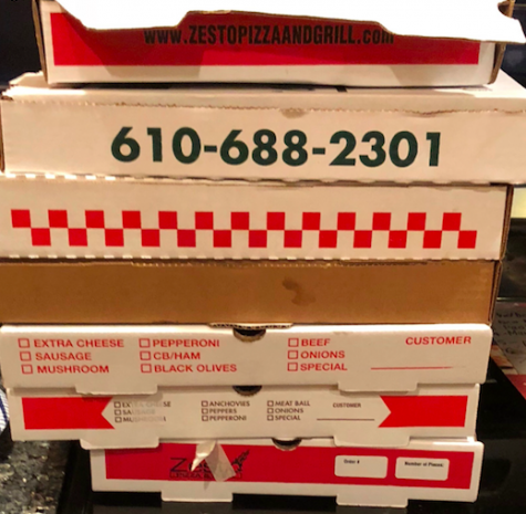 Grubbin’ with the Boys: Take-Out Pizza