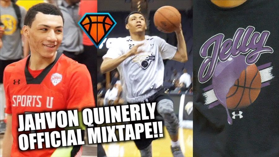 A screenshot of Jahvon Quinerly's mixtape. Quinerly was an inventor of the impressive move known as the 'jelly."