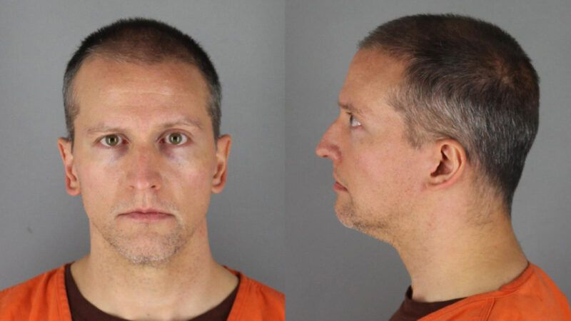 Derek Chauvin’s mugshot taken at Hennepin County Jail. On April 20, 2021, he was found guilty of second-degree murder, third-degree murder, and second-degree manslaughter. Photo obtained from Reason Magazine.