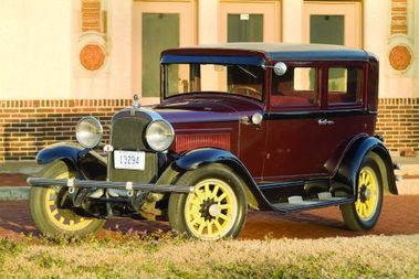 1927 Willys Overland Whippet 93A-- student-driver transportation for LM Week