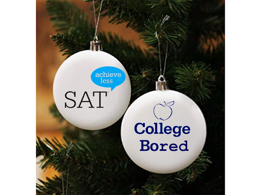 College Bored Ornaments