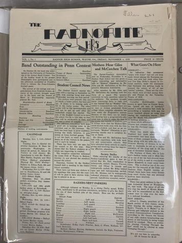 An edition of the Radnorite from 1938