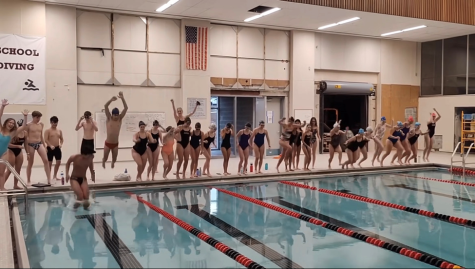 Radnor swimming plunges into the RHS pool for the first time since March.